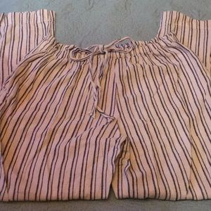 Loose fit Cotton Pants. Size large.